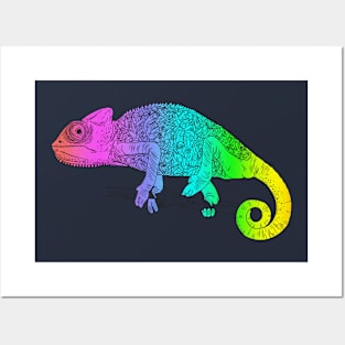 Chameleon Posters and Art